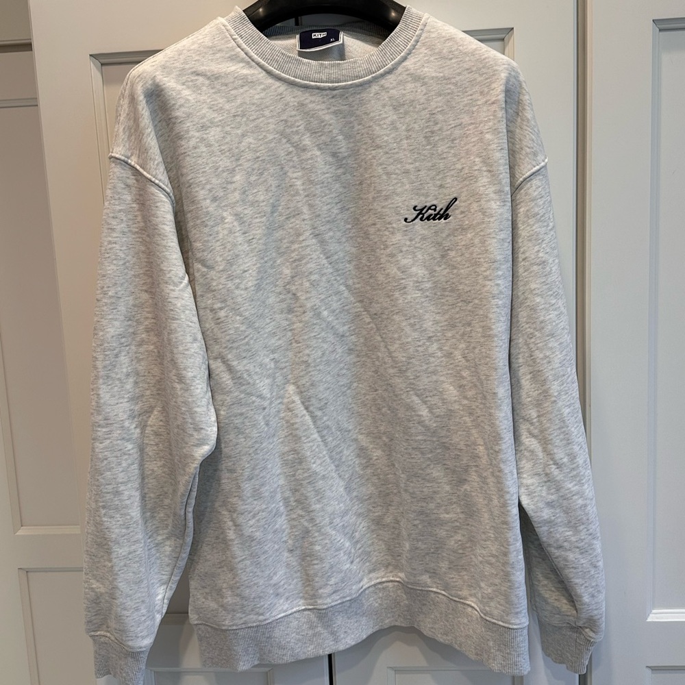 Kith Gray Crew Neck Sweatshirt XL NWOT